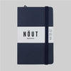 Libreta NOUT A5 Pasta dura rayas - Azul marino