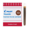Cartuchos Pilot Namiki IC50 - Sepia