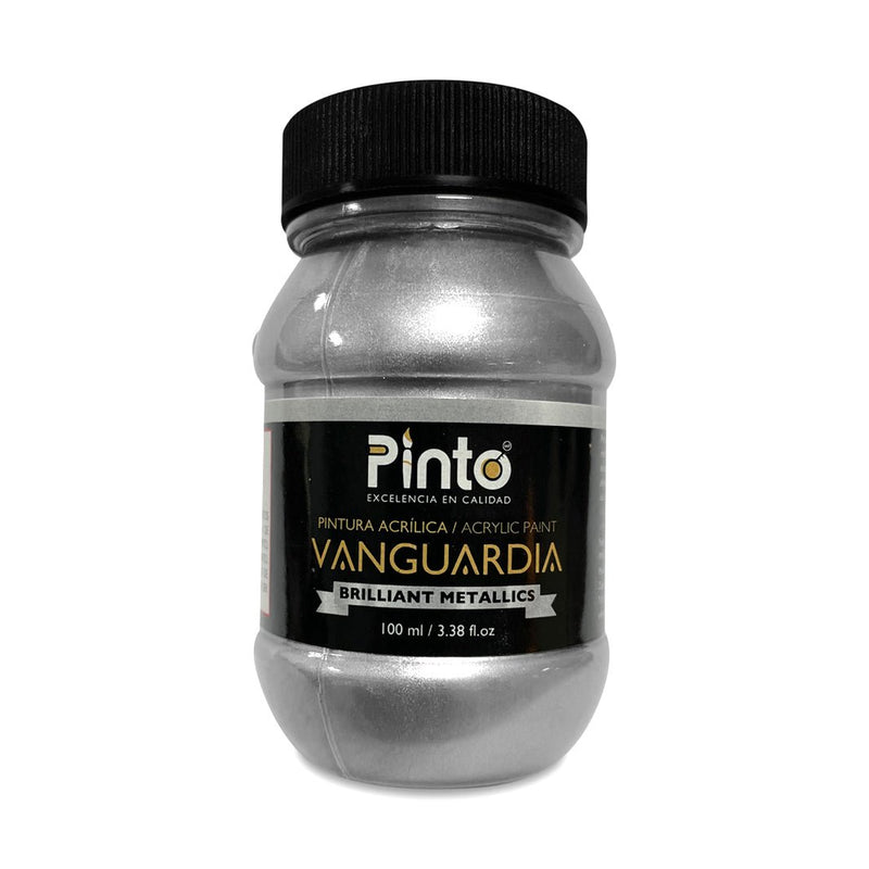 Acrílico Pinto Vanguardia Tonos Metálicos e Iridiscentes 100ml
