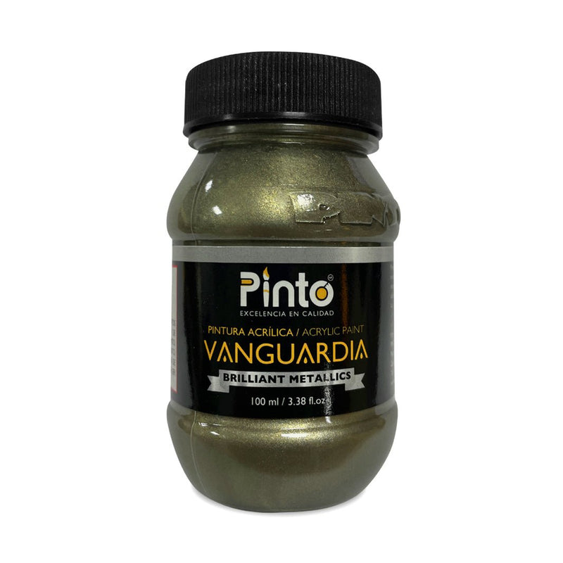 Acrílico Pinto Vanguardia Tonos Metálicos e Iridiscentes 100ml