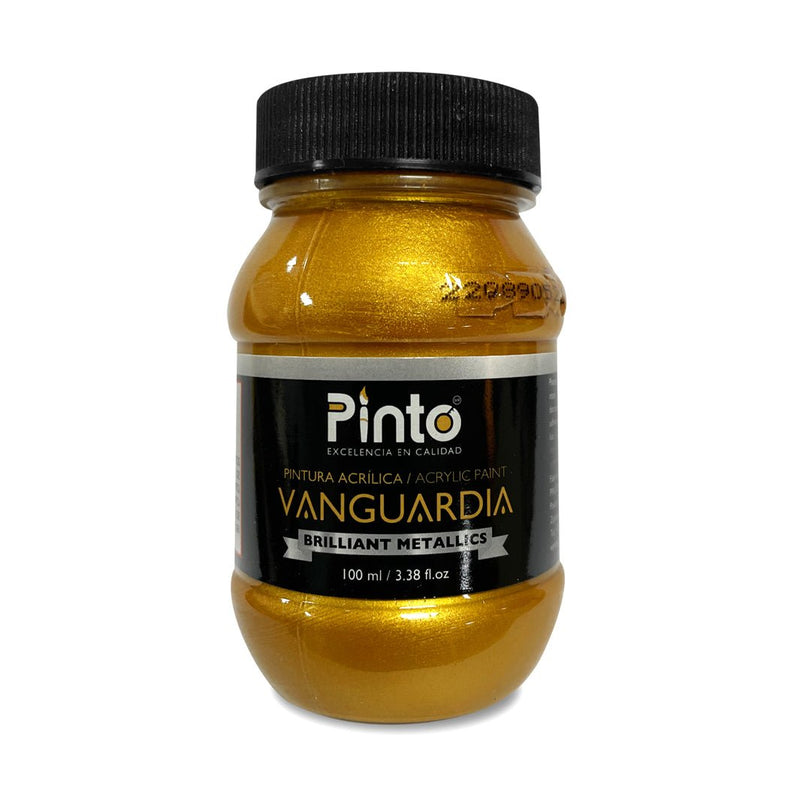 Acrílico Pinto Vanguardia Tonos Metálicos e Iridiscentes 100ml