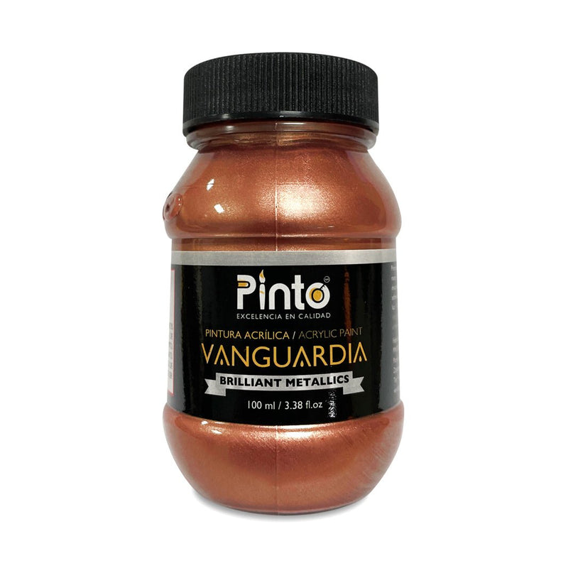 Acrílico Pinto Vanguardia Tonos Metálicos e Iridiscentes 100ml