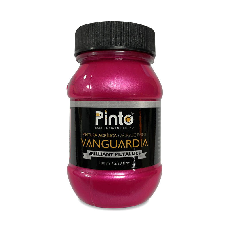 Acrílico Pinto Vanguardia Tonos Metálicos e Iridiscentes 100ml