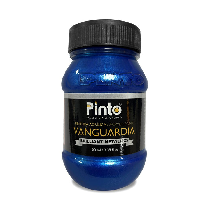 Acrílico Pinto Vanguardia Tonos Metálicos e Iridiscentes 100ml