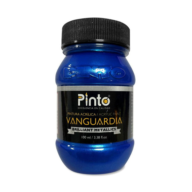 Acrílico Pinto Vanguardia Tonos Metálicos e Iridiscentes 100ml