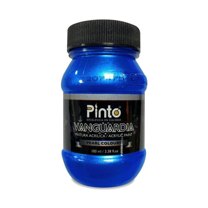 Acrílico Pinto Vanguardia Tonos Metálicos e Iridiscentes 100ml