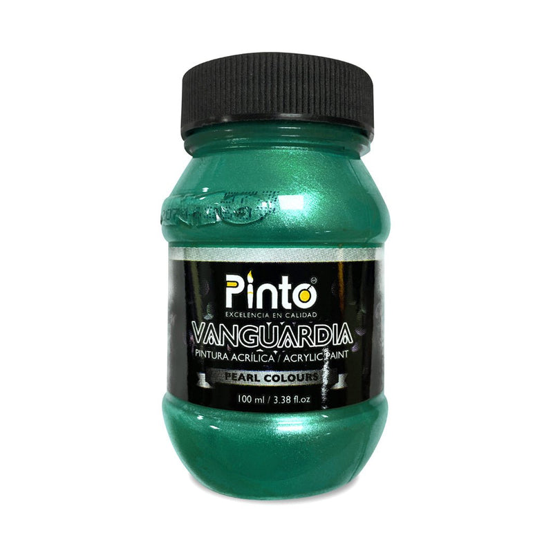 Acrílico Pinto Vanguardia Tonos Metálicos e Iridiscentes 100ml