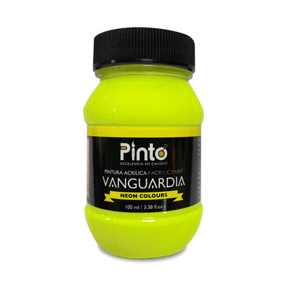 Acrílico Pinto Vanguardia Tonos Neón 100ml