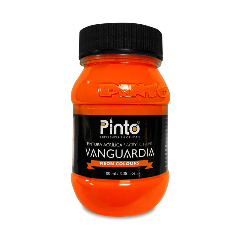 Acrílico Pinto Vanguardia Tonos Neón 100ml