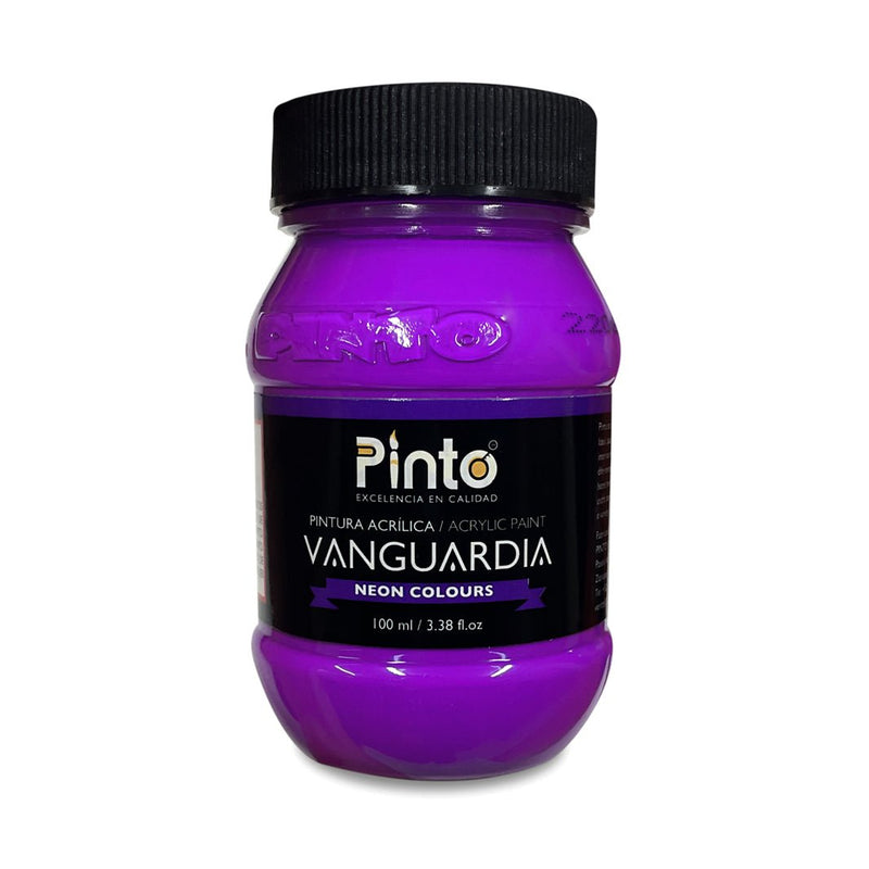 Acrílico Pinto Vanguardia Tonos Neón 100ml