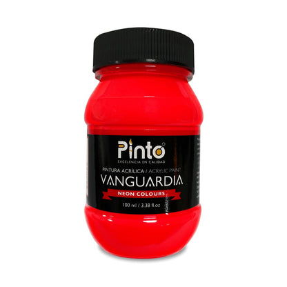 Acrílico Pinto Vanguardia Tonos Neón 100ml