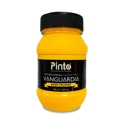 Acrílico Pinto Vanguardia Tonos Neón 100ml