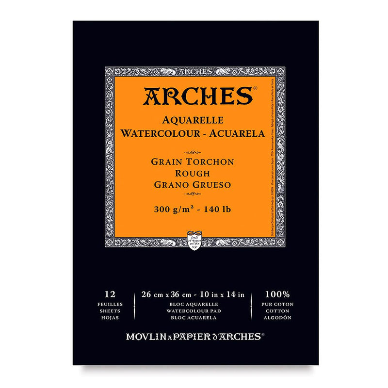 Block Arches Aquarelle Grano Grueso
