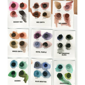 Dot Cards Daniel Smith Mineral Marvels