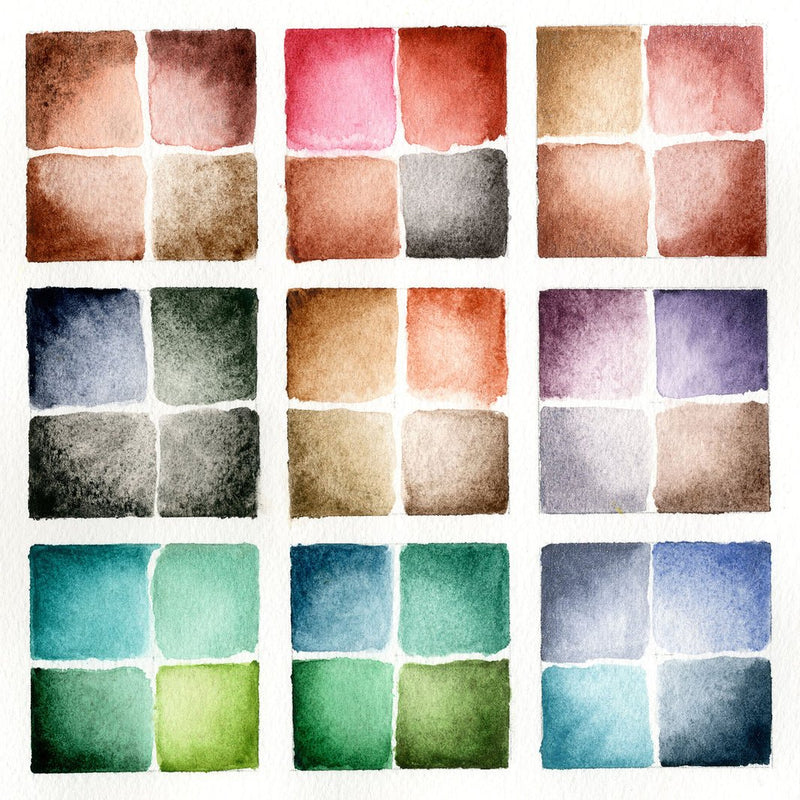 Dot Cards Daniel Smith Mineral Marvels