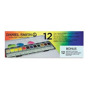 Acuarelas Daniel Smith Set 12 Pastillas