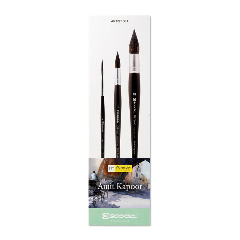 Pinceles Escoda Set 1 Amit Kapoor