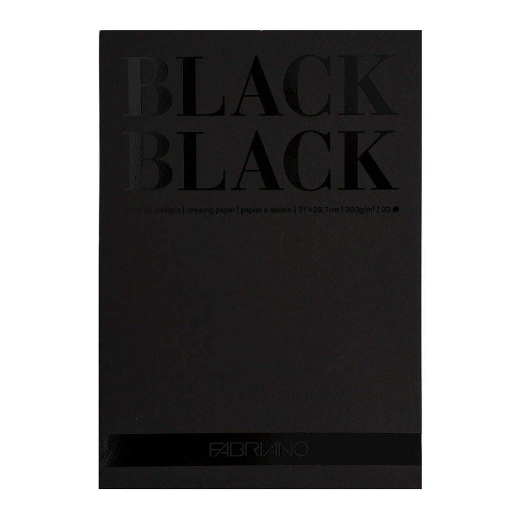 Block Fabriano Black Black
