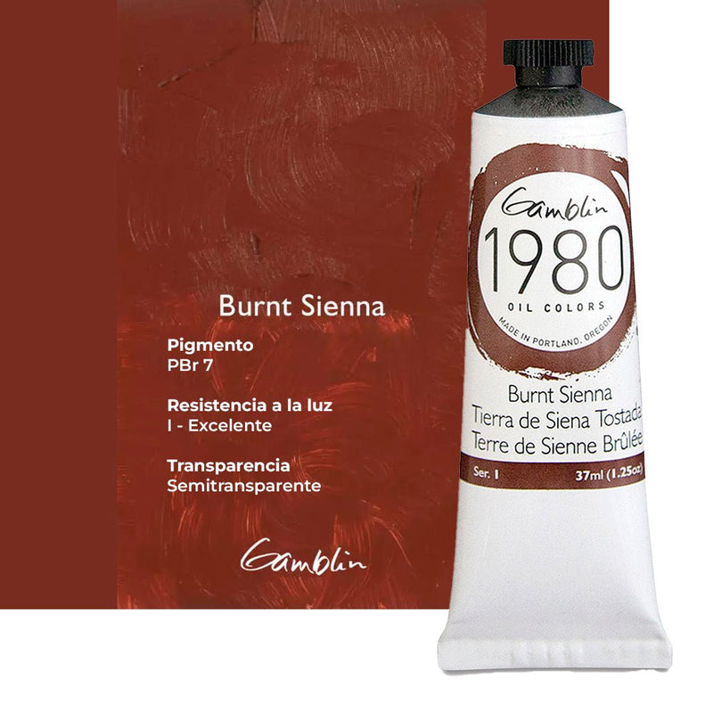 Óleo Gamblin 1980 37ml