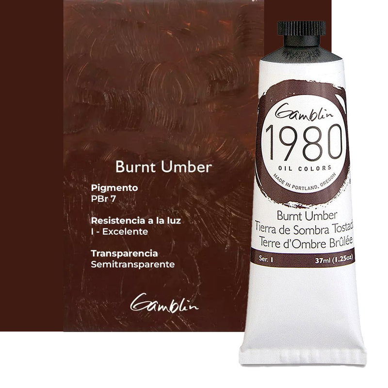 Óleo Gamblin 1980 37ml