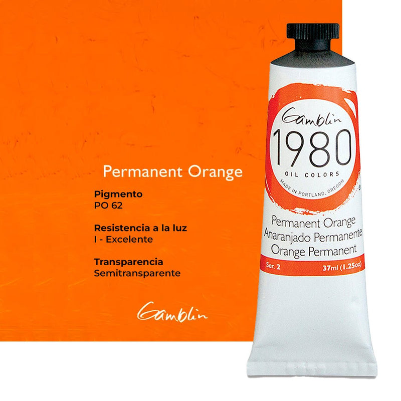 Óleo Gamblin 1980 37ml