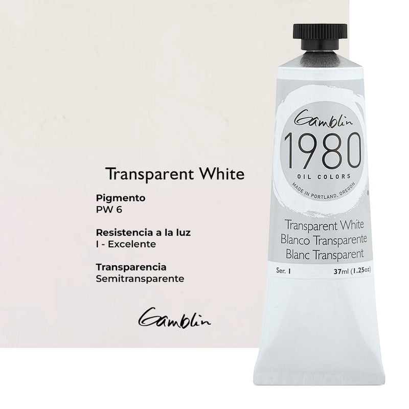 Óleo Gamblin 1980 37ml