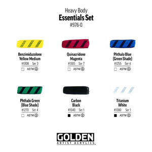 Set Esenciales Golden Heavy Body con 6, 59ml