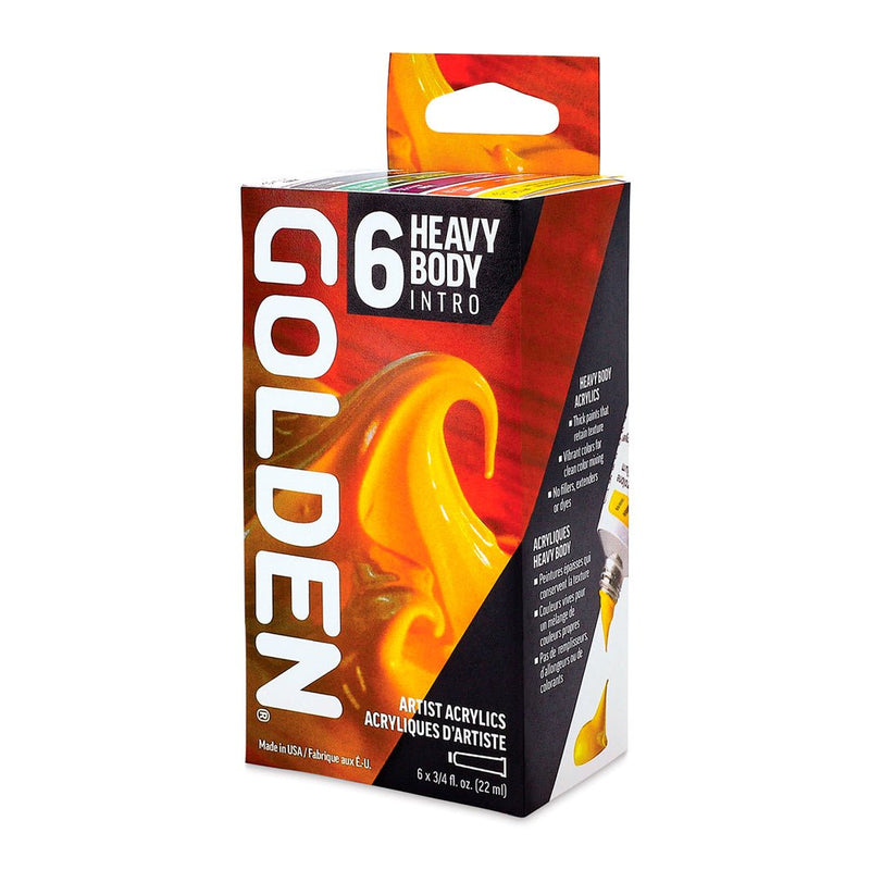 Set Introductorio Golden Heavy Body con 6, 22ml