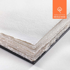 Hahnemühle Watercolor Book Deckle Edge Cuadrado 100 Algodón