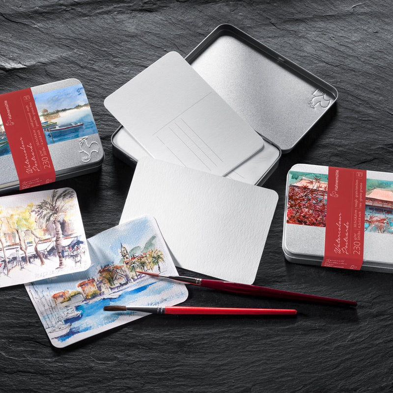 Postales para acuarela Hahnemühle Cold Press