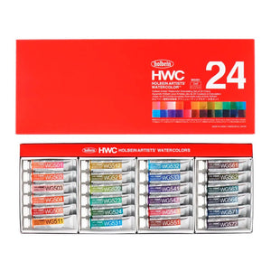 Acuarelas Holbein Artists' Watercolors con 24 Granulating