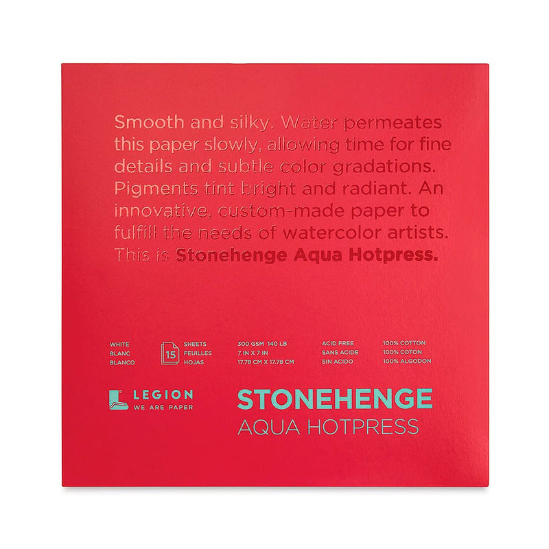 Block Legion Stonehenge Aqua Hot Press