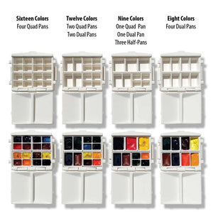 Pastillas Vacías Portable Painter Micro Custom con 8