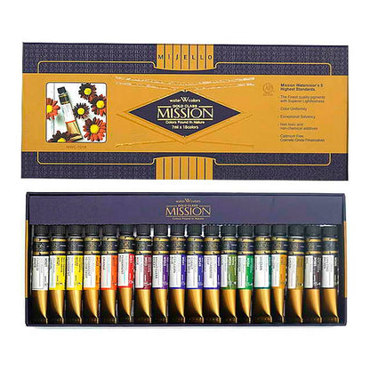 Acuarelas Mijello Mission Gold Class con 18