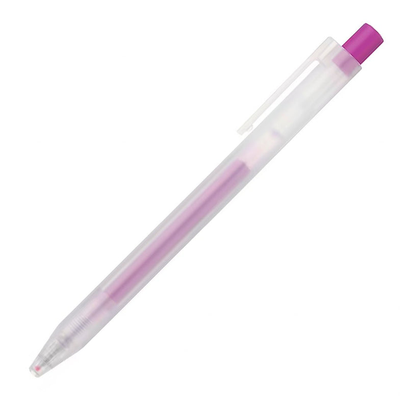 Pluma de Gel Muji 0.5 Knock-Type