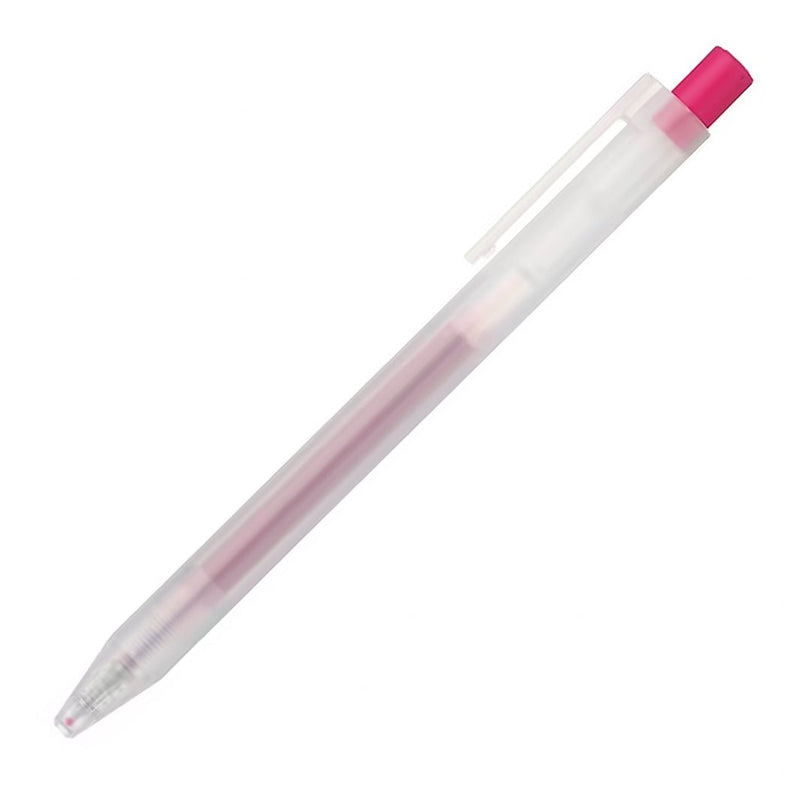 Pluma de Gel Muji 0.5 Knock-Type