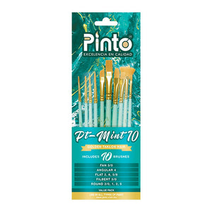 Set Pinceles Pinto PT-Mint 10