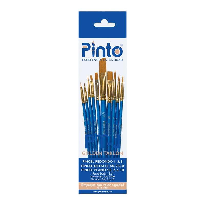 Set Pinceles Pinto PTJ