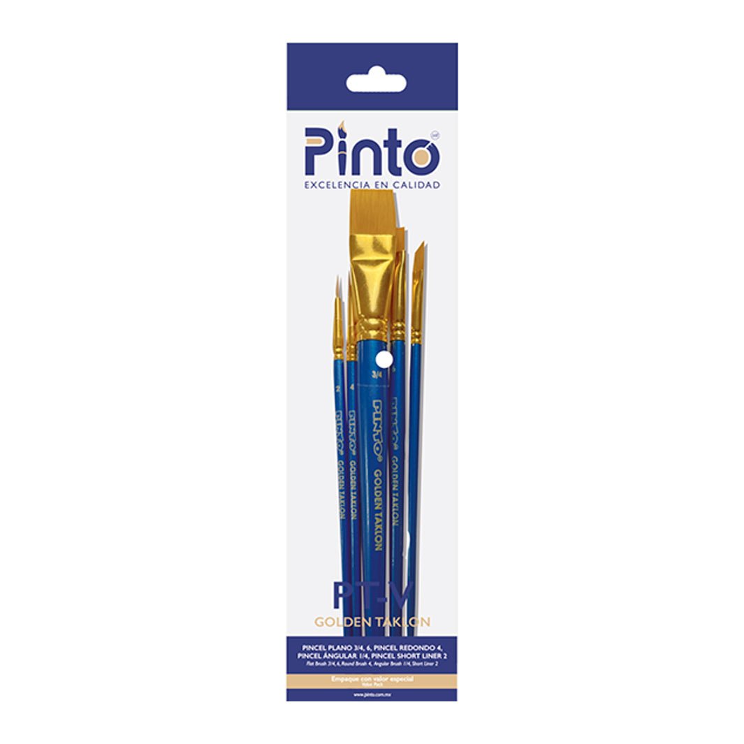 Set Pinceles Pinto PTV