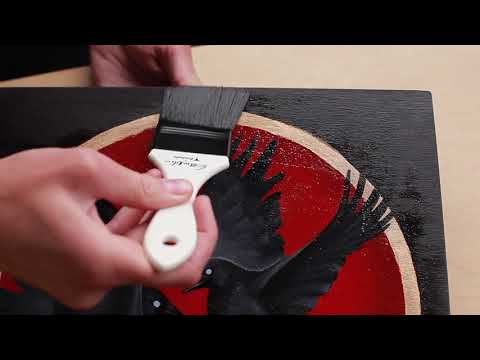 Brocha para barnizar Gamblin Gamvar Varnish Brush