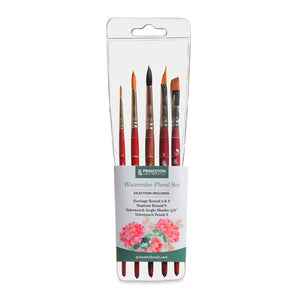 Pinceles Princeton Watercolor Floral Set
