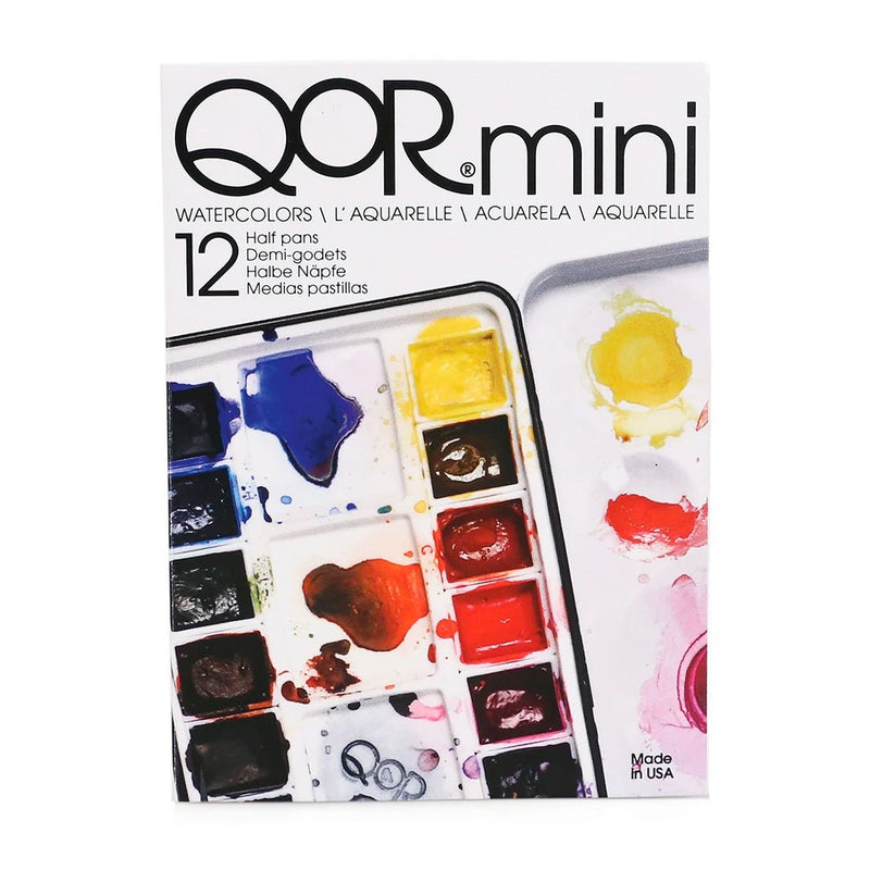 Acuarelas Golden QoR Mini Set con 12