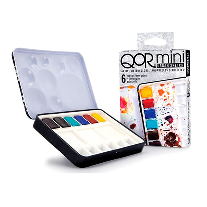 Acuarelas Golden QoR Mini Set Urban Sketch con 6
