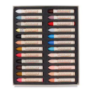 Pasteles al óleo Sennelier con 24 Retrato