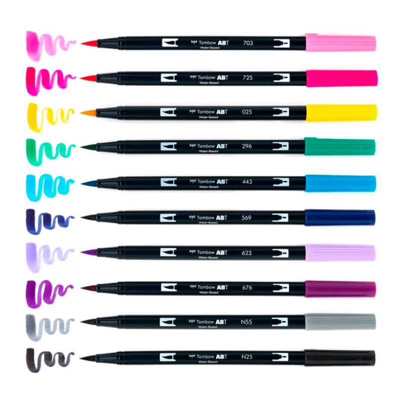 Set Tombow ABT Dual Brush Tonos Galaxia