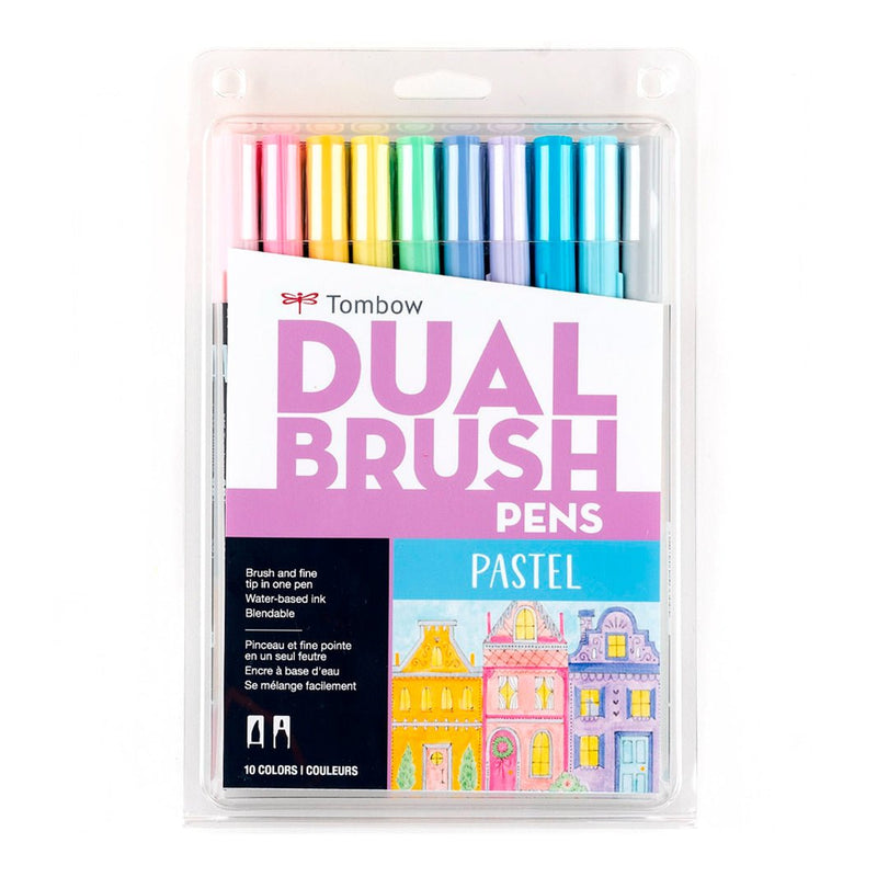 Set Tombow ABT Dual Brush Tonos Pastel