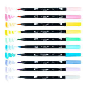 Set Tombow ABT Dual Brush Tonos Pastel