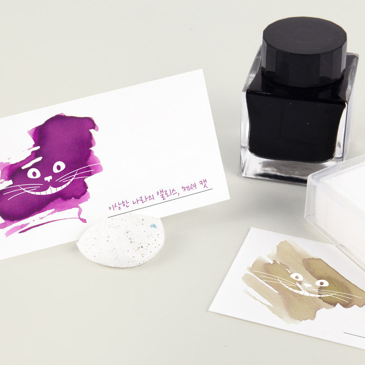 Swatch Cards en Blanco Wearingeul Smile Cat