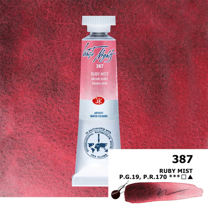 Acuarelas White Nights con 3 Granulados Flame