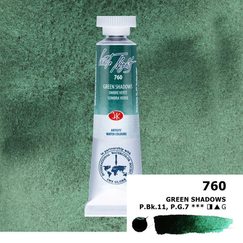 Acuarelas White Nights con 3 Granulados Moss
